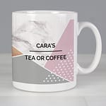Personalised Geometric Mug - ItJustGotPersonal.co.uk