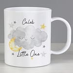 Personalised Little One Cloud Plastic Mug - ItJustGotPersonal.co.uk