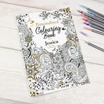 Personalised Botanical Colouring Book - ItJustGotPersonal.co.uk