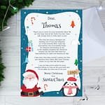 Personalised Christmas Penguin Letter - ItJustGotPersonal.co.uk