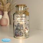 Personalised Me to You Floral LED Glass Jar - ItJustGotPersonal.co.uk
