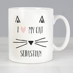 Personalised Cat Features Mug - ItJustGotPersonal.co.uk