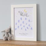 Personalised Cloud A4 Framed Print - ItJustGotPersonal.co.uk