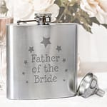 Father of the Bride Hip Flask - ItJustGotPersonal.co.uk
