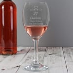 Personalised Birthday Craft Wine Glass - ItJustGotPersonal.co.uk