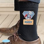 Personalised Me To You Super Hero Mens Socks - ItJustGotPersonal.co.uk