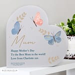 Personalised Butterfly Heart Ornament - ItJustGotPersonal.co.uk
