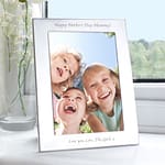 Personalised Silver 5x7 Photo Frame - ItJustGotPersonal.co.uk