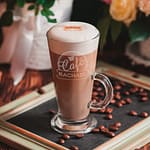 Personalised Cafe Latte Glass - ItJustGotPersonal.co.uk