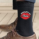 Personalised Property Of Mens Socks - ItJustGotPersonal.co.uk