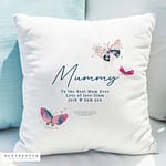 Personalised Butterfly Cushion - ItJustGotPersonal.co.uk