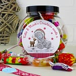 Personalised Me To You Reindeer Sweet Jar - ItJustGotPersonal.co.uk