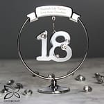 Personalised Crystocraft 18th Celebration Ornament - ItJustGotPersonal.co.uk