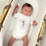 Personalised Baby Bunny 0-3 Months Baby Vest - ItJustGotPersonal.co.uk