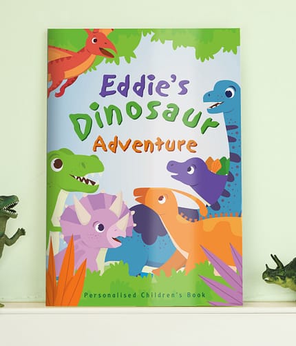 Personalised Dinosaur Adventure Story Book - ItJustGotPersonal.co.uk
