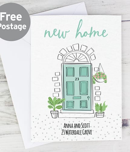 Personalised New Home Card - ItJustGotPersonal.co.uk