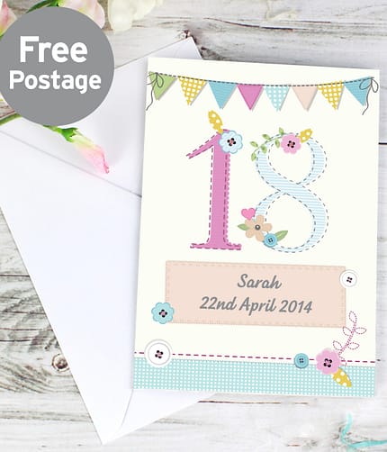 Personalised Birthday Craft Card - ItJustGotPersonal.co.uk