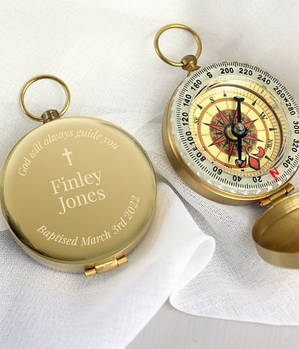Personalised Religious Compass - ItJustGotPersonal.co.uk