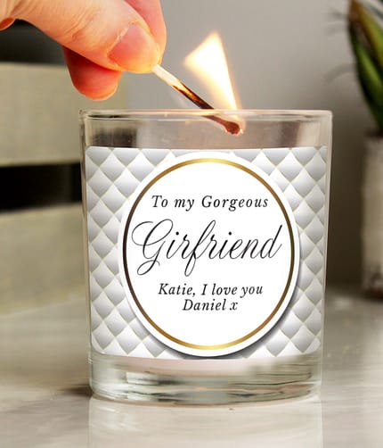 Personalised Opulent Scented Jar Candle - ItJustGotPersonal.co.uk
