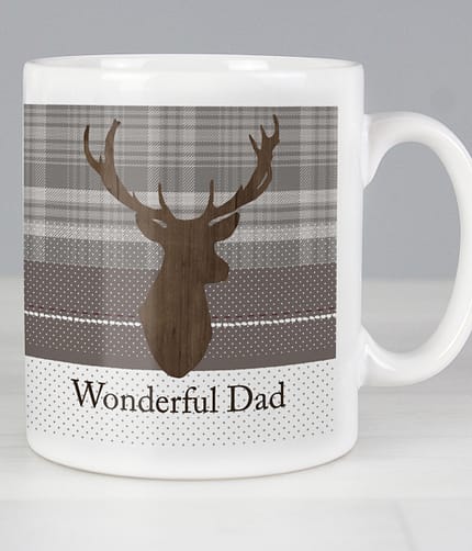 Personalised Highland Stag Mug - ItJustGotPersonal.co.uk