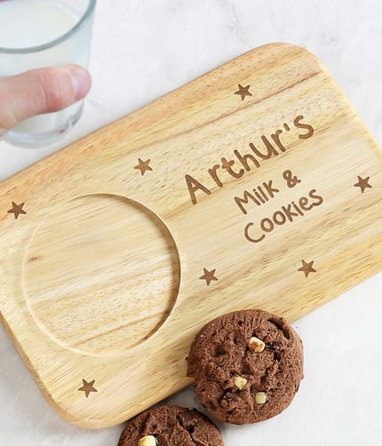 Personalised Stars Wooden Coaster Tray - ItJustGotPersonal.co.uk