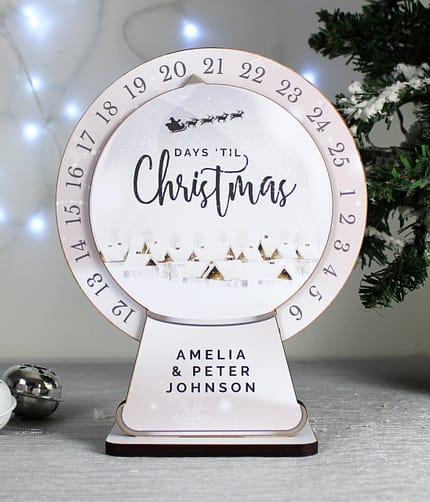 Personalised Make Your Own Christmas Advent Countdown Kit - ItJustGotPersonal.co.uk