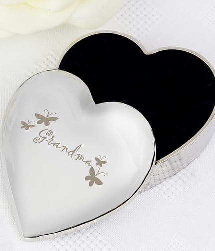 Grandma Heart Trinket Box - ItJustGotPersonal.co.uk