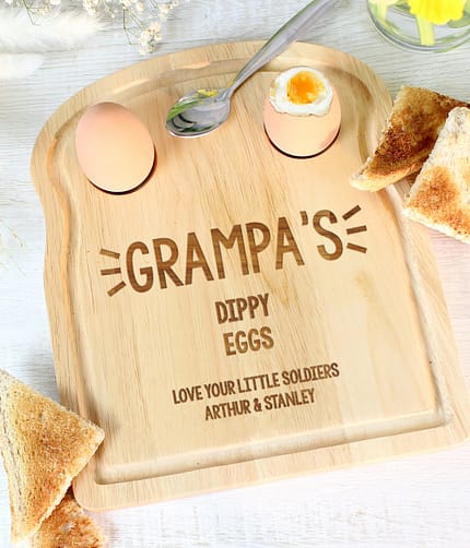 Personalised Free Text Egg & Toast Board - ItJustGotPersonal.co.uk
