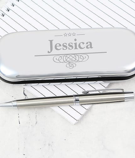 Personalised Decorative Pen and Box Set - ItJustGotPersonal.co.uk