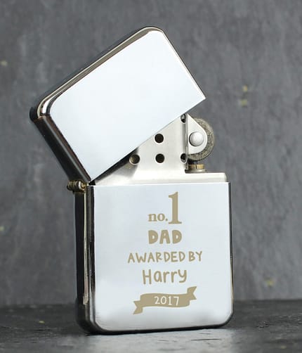 Personalised no.1 Awarded By Silver Lighter - ItJustGotPersonal.co.uk