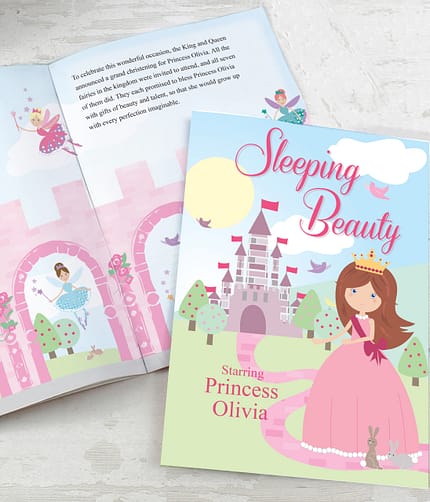 Personalised Sleeping Beauty Story Book - ItJustGotPersonal.co.uk