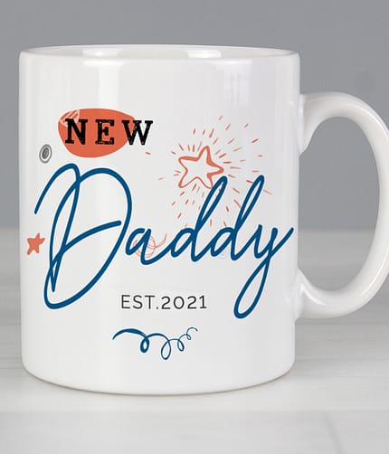 Personalised New Dad / Grandad Mug - ItJustGotPersonal.co.uk