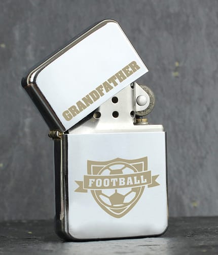 Personalised Football Lighter - ItJustGotPersonal.co.uk
