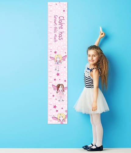 Personalised Fairy Height Chart - ItJustGotPersonal.co.uk