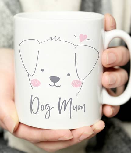 Personalised Dog Mum Mug - ItJustGotPersonal.co.uk