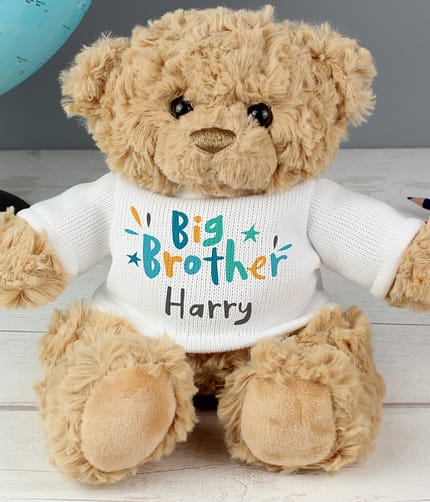 Personalised Big Brother Teddy Bear - ItJustGotPersonal.co.uk