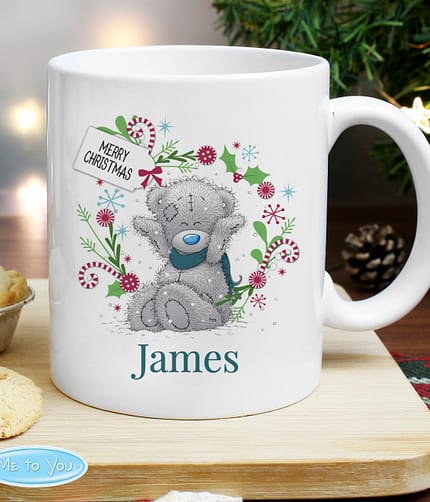 Personalised Me to You 'For Grandad Dad' Christmas Mug - ItJustGotPersonal.co.uk