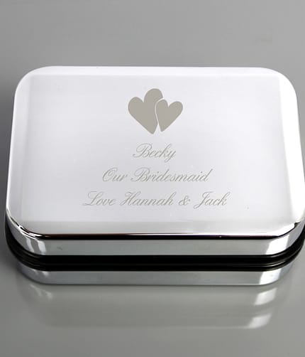 Personalised Heart Motif Necklace Gift Box - ItJustGotPersonal.co.uk