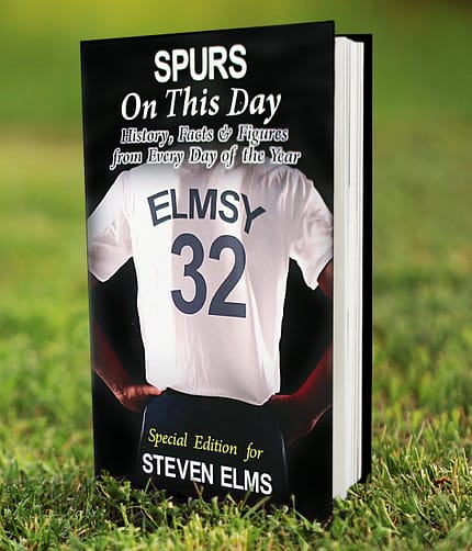Personalised Spurs On This Day Book - ItJustGotPersonal.co.uk