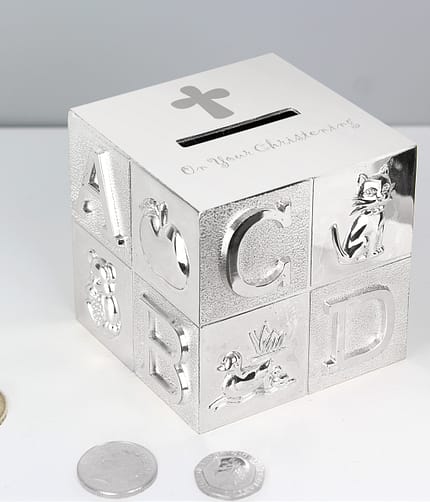 Christening ABC Money Box - ItJustGotPersonal.co.uk
