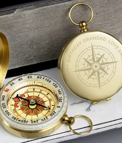 Personalised Keepsake Compass - ItJustGotPersonal.co.uk