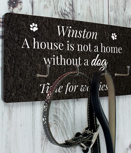 Personalised Dog Lead Hooks - ItJustGotPersonal.co.uk
