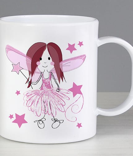 Personalised Fairy Plastic Mug - ItJustGotPersonal.co.uk