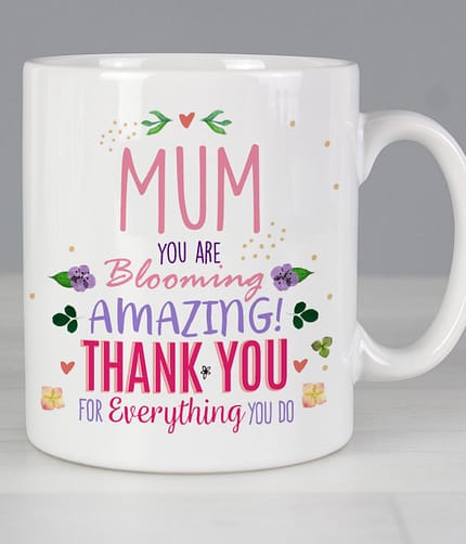 Personalised You Are Blooming Amazing Mug - ItJustGotPersonal.co.uk