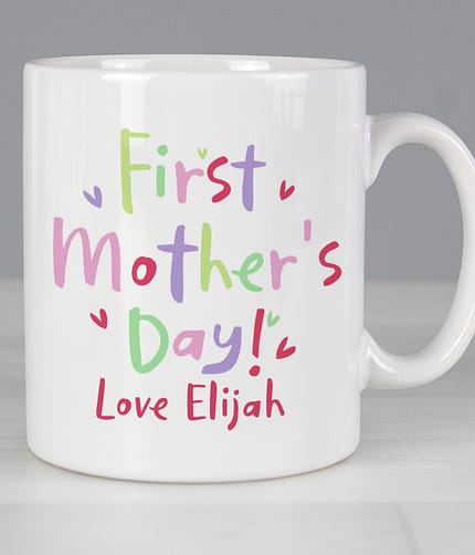 Personalised First Mother's Day Mug - ItJustGotPersonal.co.uk