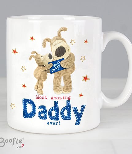 Personalised Boofle Most Amazing Daddy  Mug - ItJustGotPersonal.co.uk