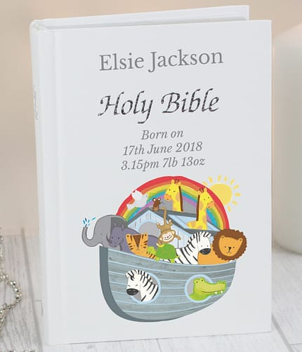 Personalised Noahs Ark Bible - ItJustGotPersonal.co.uk