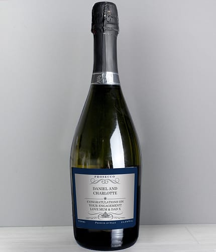 Personalised Any Message Bottle of Prosecco - ItJustGotPersonal.co.uk