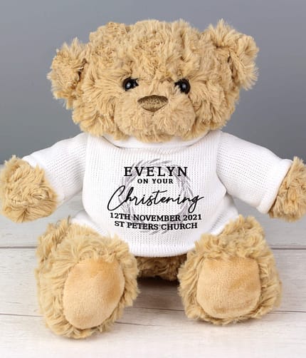 Personalised 'Truly Blessed' Teddy Bear - ItJustGotPersonal.co.uk