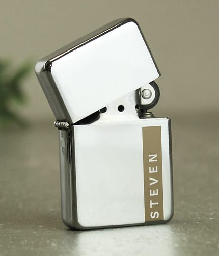 Personalised Name Only Lighter - ItJustGotPersonal.co.uk